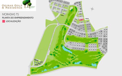 Planta do Oeiras Golf & Residence