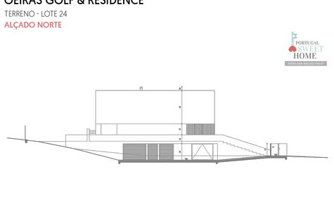 Alçado Norte (Projeto)