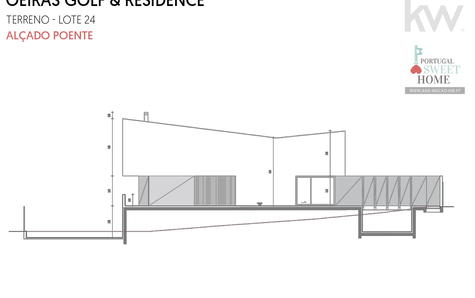 Alçado Poente (Projeto)