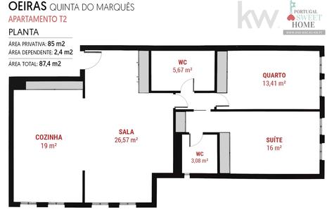 Plan d'appartement