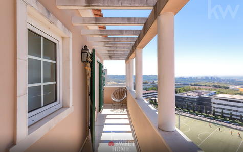 Balcony of the rooms with unobstructed view