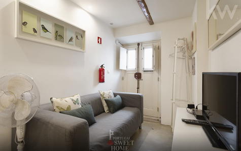 View of the Living Room and Kitchenette