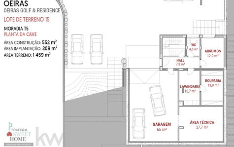 Planta do piso 0 (Projeto)