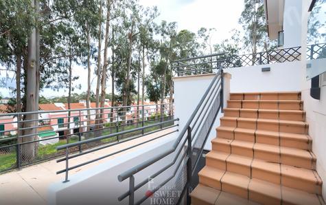 Terrace at the back of the house