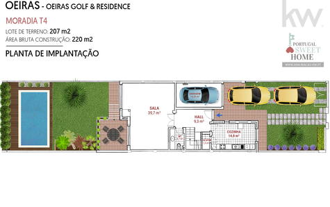 Plan d'implantation de logements