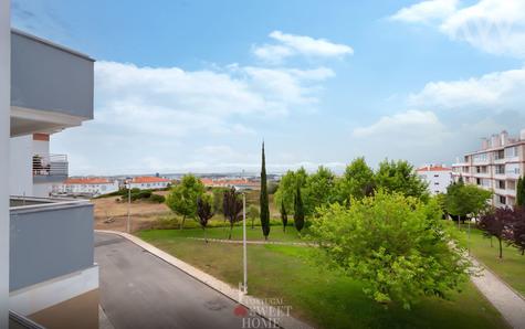 View from the balcony of the rooms