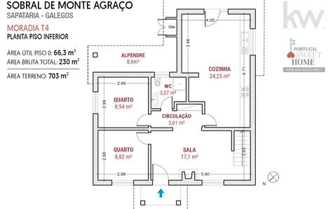 Plan d'étage inférieur