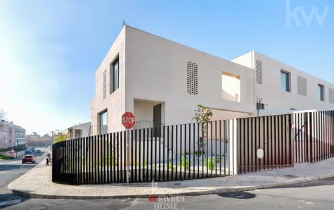 Exterior facade of the house