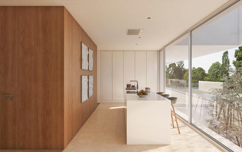 Cozinha totalmente equipada com 22 m2