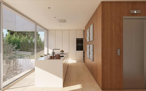 Cozinha totalmente equipada com 22 m2