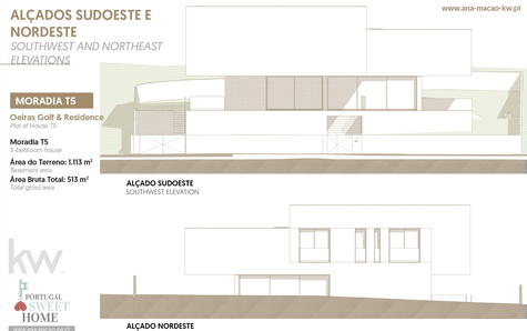 Southwest and Northeast Elevations