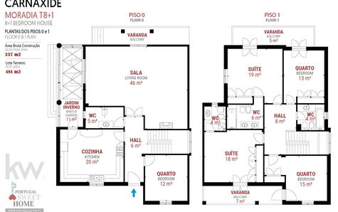 Floor Plans 0 and 1