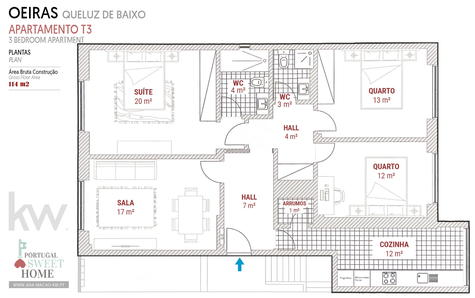 Plan d'appartement