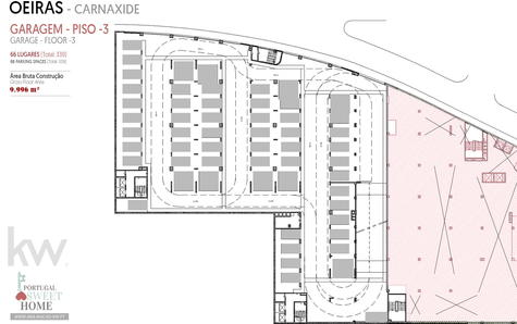 Planta do piso -3