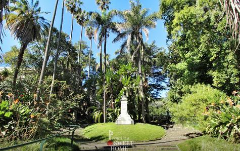Jardin botanique à distance de marche