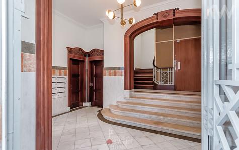 Entrance atrium of the building