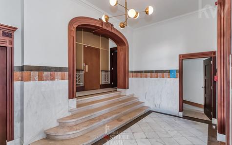 Entrance atrium of the building