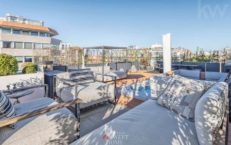 Vista geral do rooftop