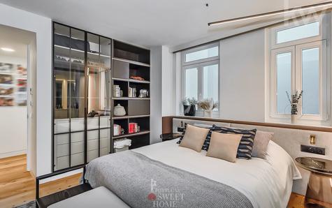 Suíte III com uma área total de 16,35 m2