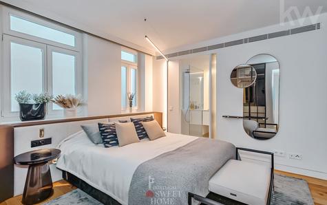 Suíte III com uma área total de 16,35 m2