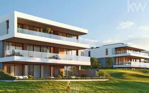 Exemplo de apartamentos com vista sobre o Golfe