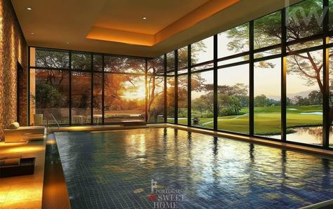 Example of a hotel with a view over the golf course