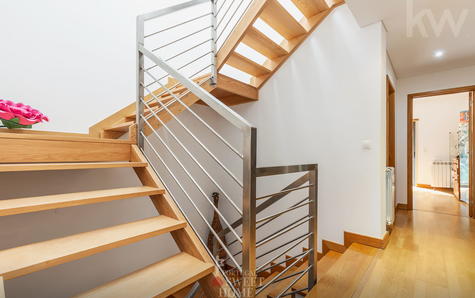 Attic access stairs
