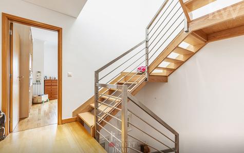 Attic access stairs