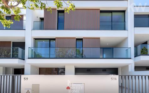 achada exterior da moradia em banda