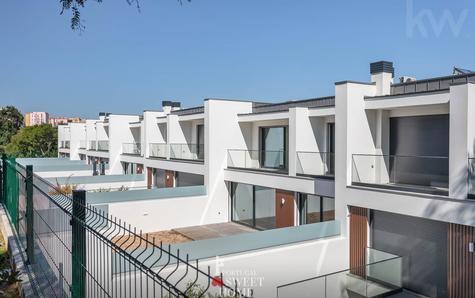 Vista dos logradouros nas traseiras