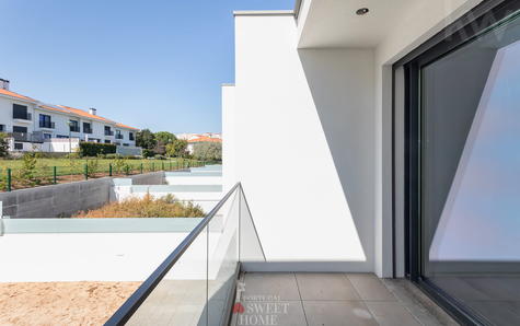 Balcony in the master suite on the ground floor