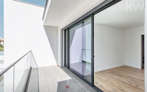 Balcony in the master suite on the ground floor