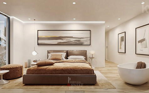 Suite parentale (51 m2), avec dressing (15,29 m2) et grande salle de bains (12,3 m2)