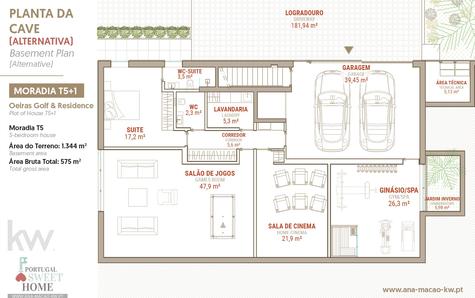 Cave Floor Plan (Alternative Version)