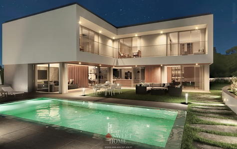 Oeiras Golf Residence - Villa T5 de luxe, avec vue sur le golf et la mer