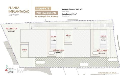 Site plan for the 2 houses - PIP Project