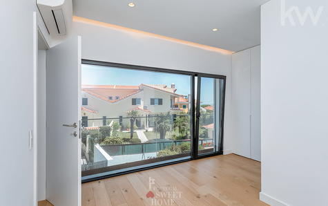 Uma das 3 suítes localizadas no piso superior