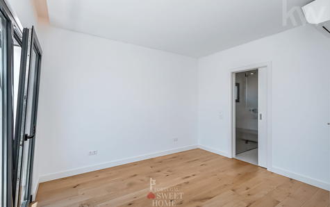 Uma das 3 suítes localizadas no piso superior