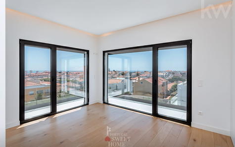Uma das 3 suítes localizadas no piso superior