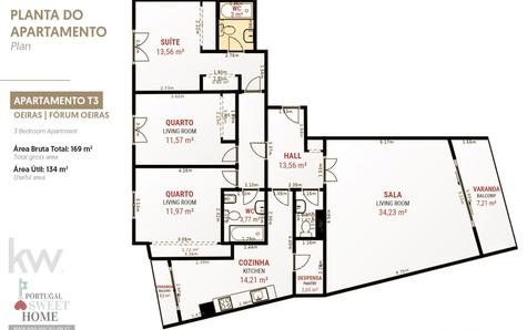 Planta do Apartamento