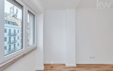 Sala aberta para a cozinha