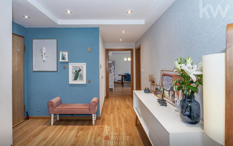 Hall de entrada e circulação (9,75 m2)