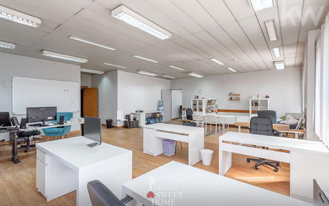 Bureau ouvert de 73 m²