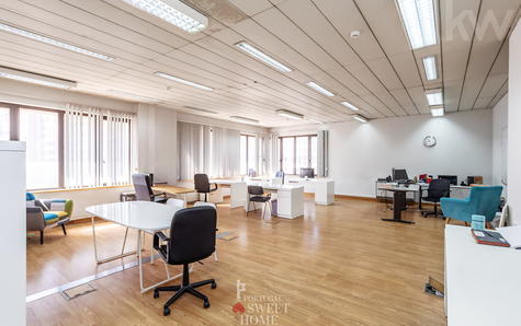 Bureau ouvert de 73 m²