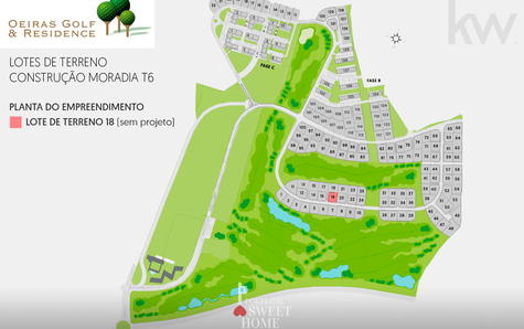 Project plan and location of Lot 18