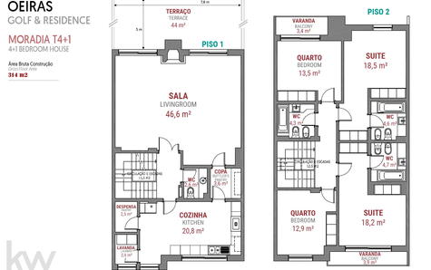 Floor Plans 1 and 2