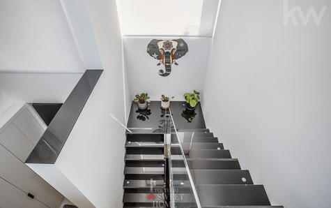 Stairs leading to the 2nd floor