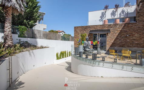 Rampa de acesso à garagem