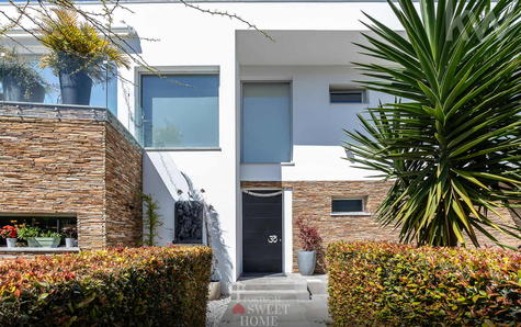 Exterior entrance of the house