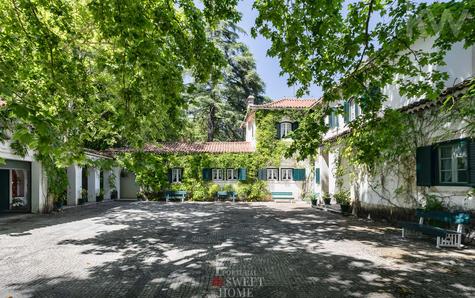 Átrio de entrada da Herdade